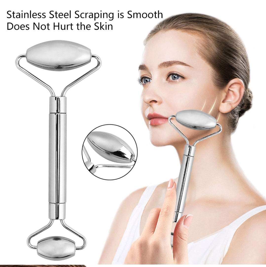 Stainless Steel Face Roller Additional 30% off at checout